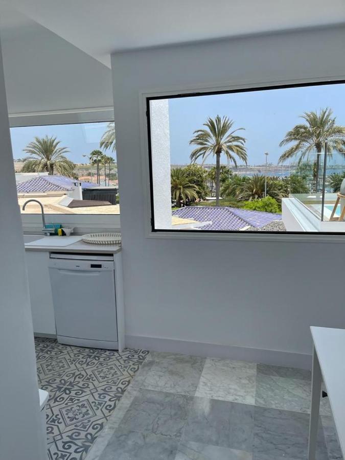 Pasitoblanco Porto Mare 45 Seaview Villa Private Heated Pool Pasito Blanco Ngoại thất bức ảnh