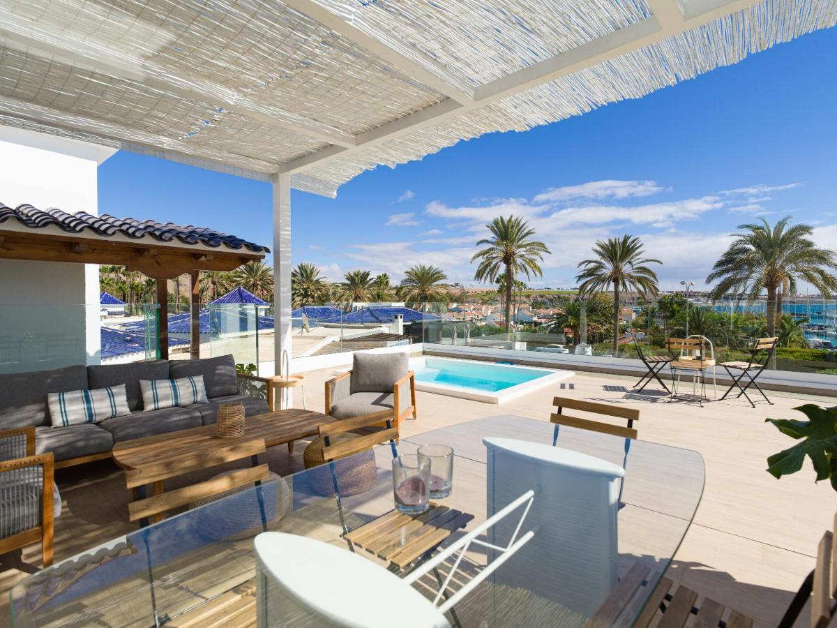 Pasitoblanco Porto Mare 45 Seaview Villa Private Heated Pool Pasito Blanco Ngoại thất bức ảnh