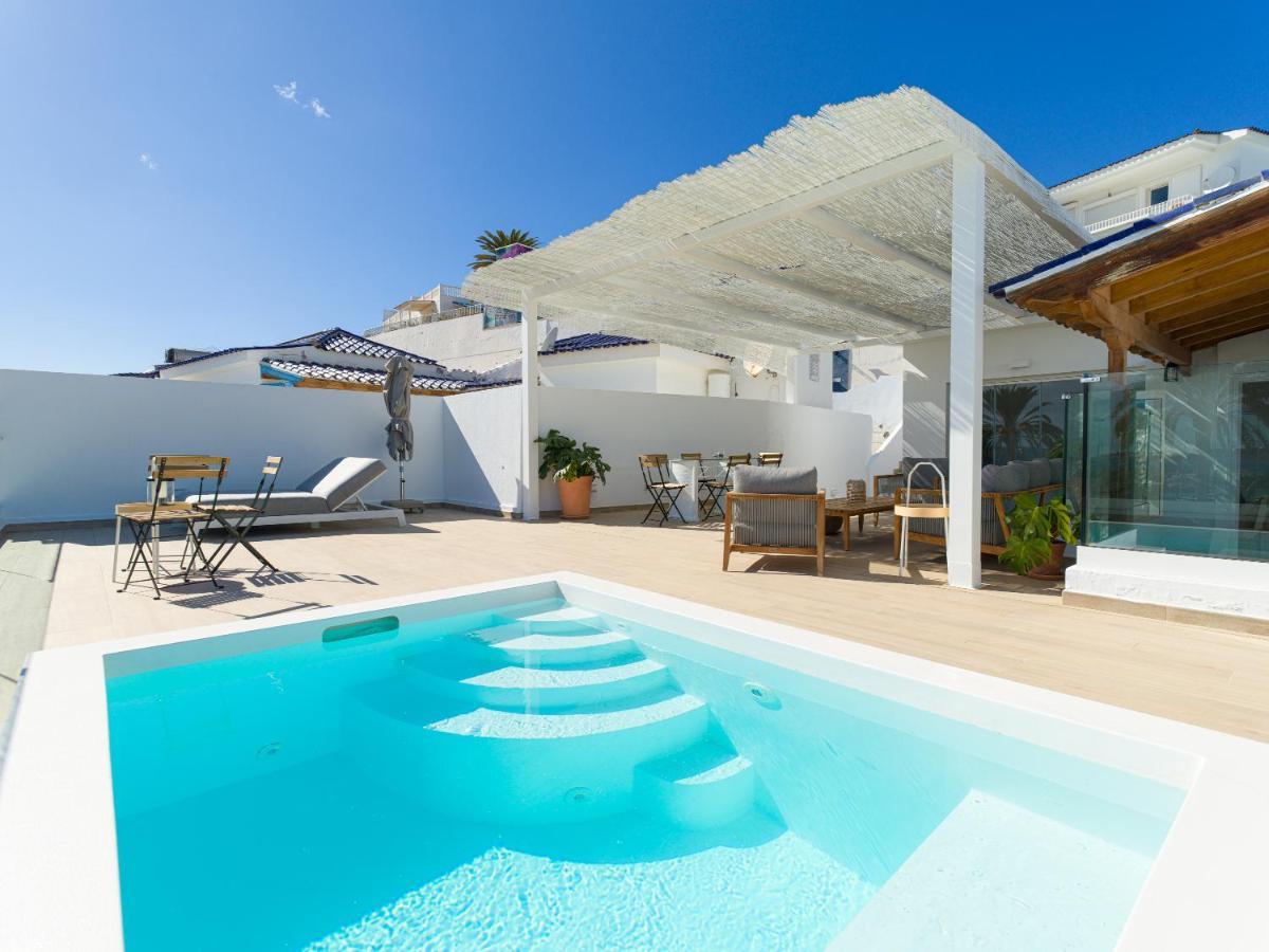 Pasitoblanco Porto Mare 45 Seaview Villa Private Heated Pool Pasito Blanco Ngoại thất bức ảnh