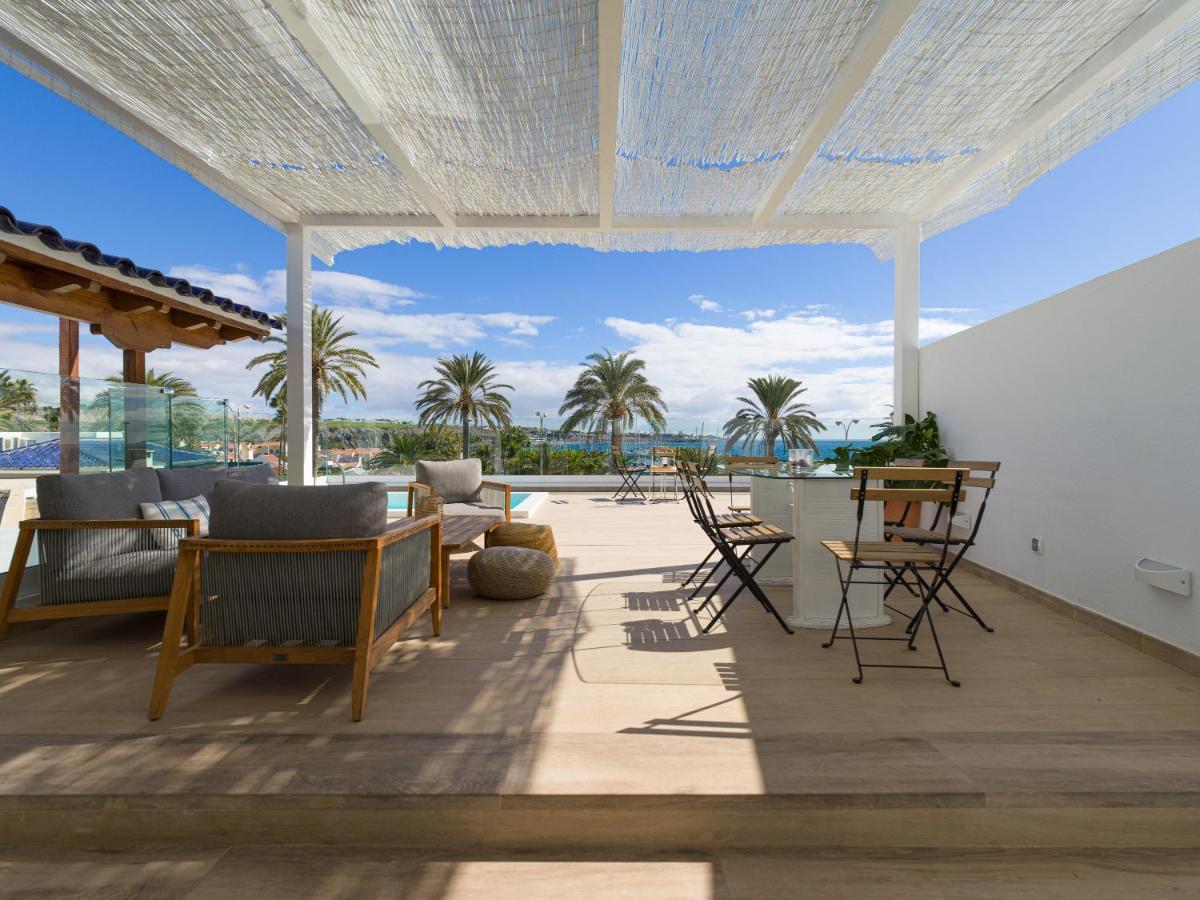 Pasitoblanco Porto Mare 45 Seaview Villa Private Heated Pool Pasito Blanco Ngoại thất bức ảnh