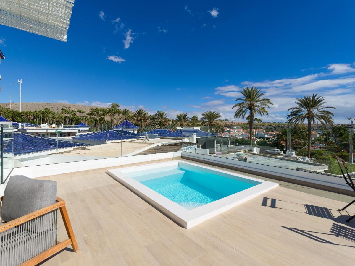 Pasitoblanco Porto Mare 45 Seaview Villa Private Heated Pool Pasito Blanco Ngoại thất bức ảnh