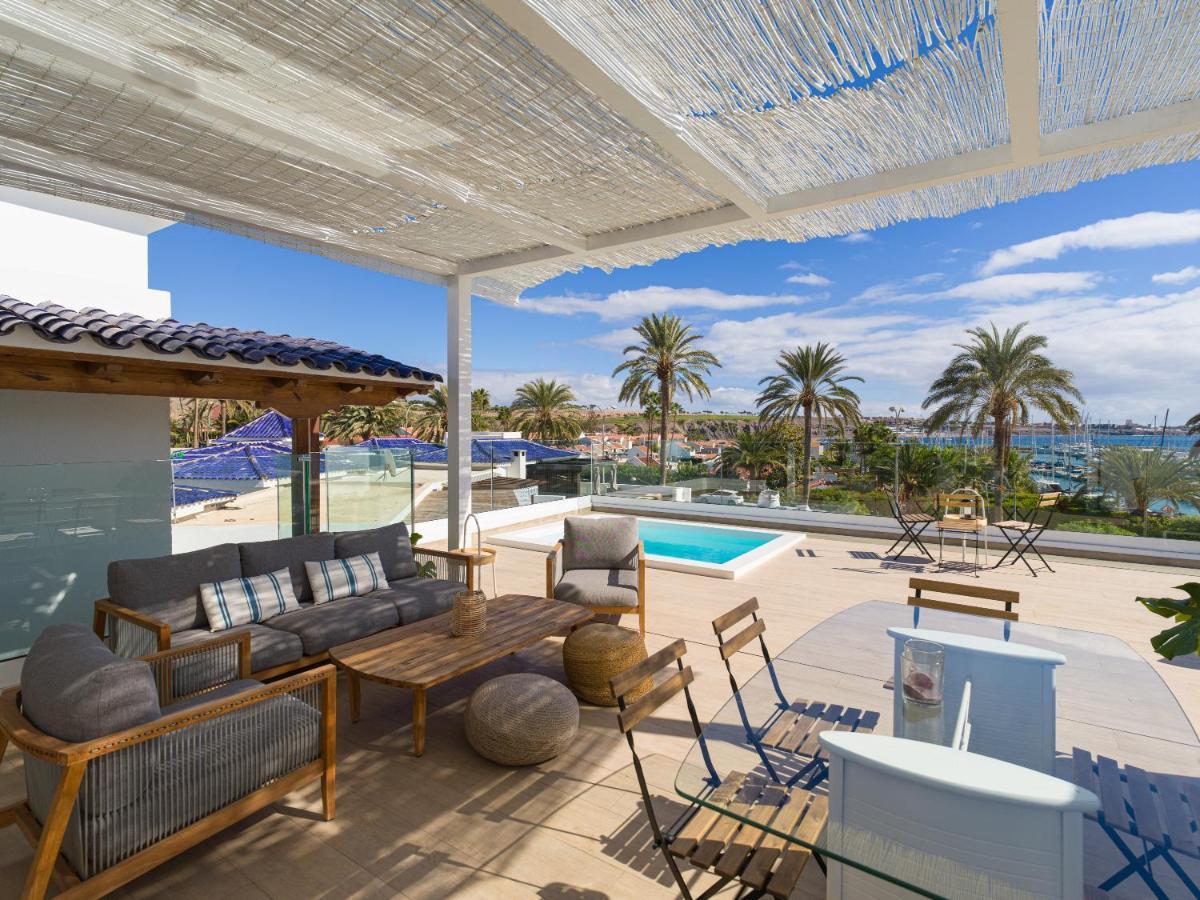 Pasitoblanco Porto Mare 45 Seaview Villa Private Heated Pool Pasito Blanco Ngoại thất bức ảnh